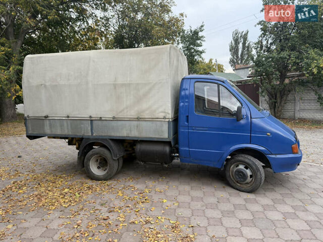 Синий ГАЗ 3302 ГАЗель, объемом двигателя 2.5 л и пробегом 555 тыс. км за 1375 $, фото 3 на Automoto.ua
