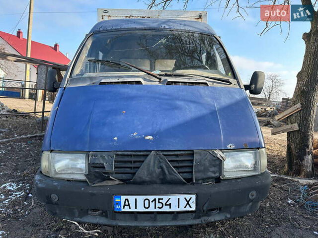 Синий ГАЗ 3302 ГАЗель, объемом двигателя 2.45 л и пробегом 250 тыс. км за 1500 $, фото 1 на Automoto.ua
