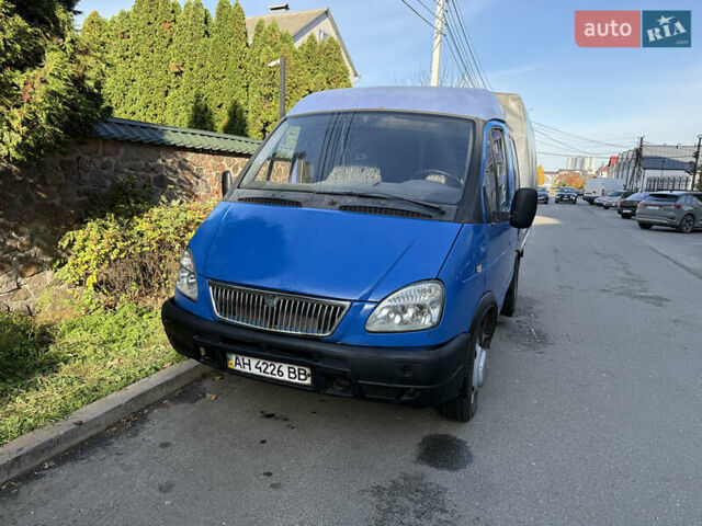 Синій ГАЗ 3302 ГАЗель, об'ємом двигуна 2.29 л та пробігом 200 тис. км за 1999 $, фото 1 на Automoto.ua
