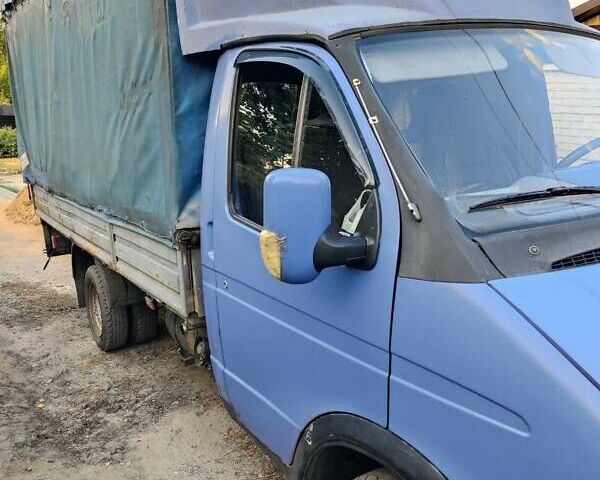 Синий ГАЗ 3302 ГАЗель, объемом двигателя 2.29 л и пробегом 295 тыс. км за 2600 $, фото 1 на Automoto.ua