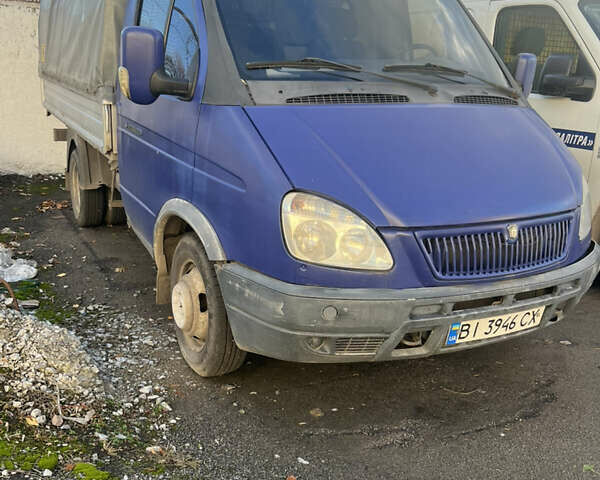 Синій ГАЗ 3302 ГАЗель, об'ємом двигуна 2.46 л та пробігом 350 тис. км за 3100 $, фото 1 на Automoto.ua