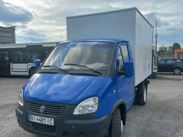 Синий ГАЗ 3302 ГАЗель, объемом двигателя 2.3 л и пробегом 538 тыс. км за 4200 $, фото 1 на Automoto.ua