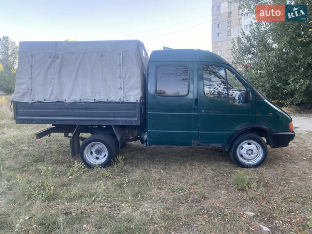 Зеленый ГАЗ 3302 ГАЗель, объемом двигателя 2.5 л и пробегом 100 тыс. км за 1950 $, фото 3 на Automoto.ua