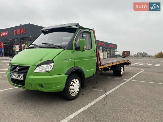 Зеленый ГАЗ 3302 ГАЗель, объемом двигателя 2.5 л и пробегом 200 тыс. км за 5500 $, фото 2 на Automoto.ua