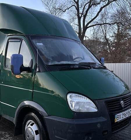 Зеленый ГАЗ 3302 ГАЗель, объемом двигателя 2.9 л и пробегом 400 тыс. км за 2600 $, фото 1 на Automoto.ua