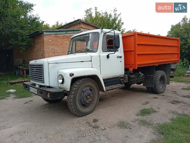 Белый ГАЗ 3309, объемом двигателя 4.75 л и пробегом 100 тыс. км за 9200 $, фото 1 на Automoto.ua