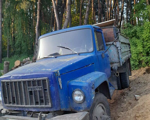 Синий ГАЗ 53, объемом двигателя 4.3 л и пробегом 120 тыс. км за 3200 $, фото 1 на Automoto.ua