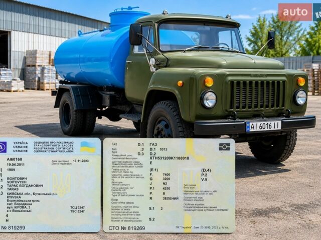 Синий ГАЗ 53, объемом двигателя 4.6 л и пробегом 80 тыс. км за 3431 $, фото 7 на Automoto.ua