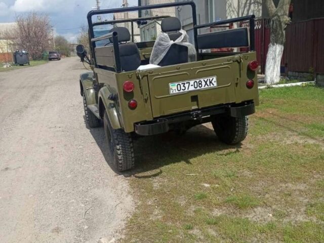 Зеленый ГАЗ 69, объемом двигателя 2.1 л и пробегом 1000 тыс. км за 3000 $, фото 1 на Automoto.ua
