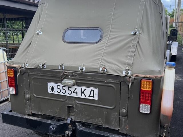 Зеленый ГАЗ 69, объемом двигателя 2.4 л и пробегом 1000 тыс. км за 3102 $, фото 6 на Automoto.ua