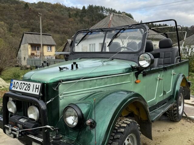 Зеленый ГАЗ 69, объемом двигателя 2.4 л и пробегом 1000 тыс. км за 5200 $, фото 1 на Automoto.ua