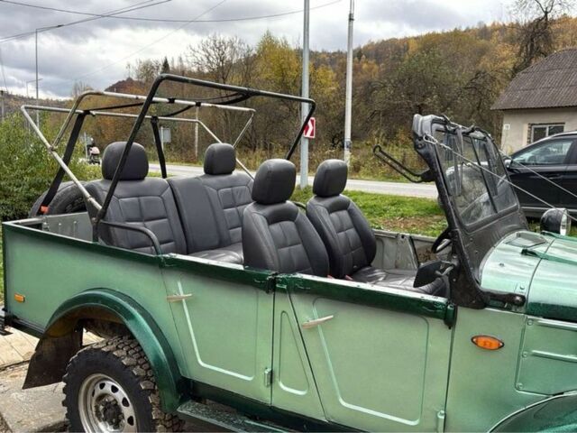 Зеленый ГАЗ 69, объемом двигателя 2.4 л и пробегом 1000 тыс. км за 5200 $, фото 5 на Automoto.ua