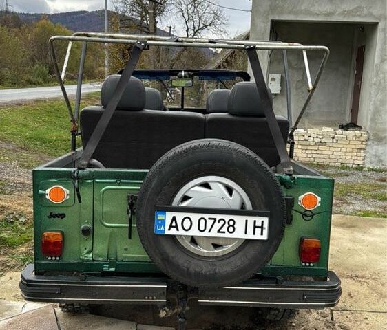 Зеленый ГАЗ 69, объемом двигателя 2.4 л и пробегом 1000 тыс. км за 5200 $, фото 4 на Automoto.ua