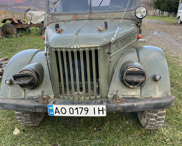 Зеленый ГАЗ 69, объемом двигателя 2.1 л и пробегом 40 тыс. км за 2000 $, фото 1 на Automoto.ua