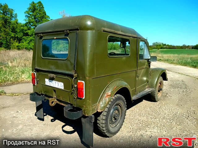 Зеленый ГАЗ 69, объемом двигателя 2.1 л и пробегом 156 тыс. км за 700 $, фото 3 на Automoto.ua