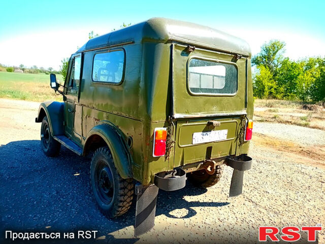 Зеленый ГАЗ 69, объемом двигателя 2.1 л и пробегом 156 тыс. км за 700 $, фото 1 на Automoto.ua