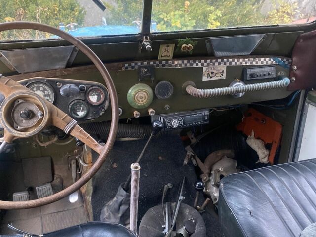 Зеленый ГАЗ 69, объемом двигателя 2.4 л и пробегом 925 тыс. км за 1432 $, фото 6 на Automoto.ua