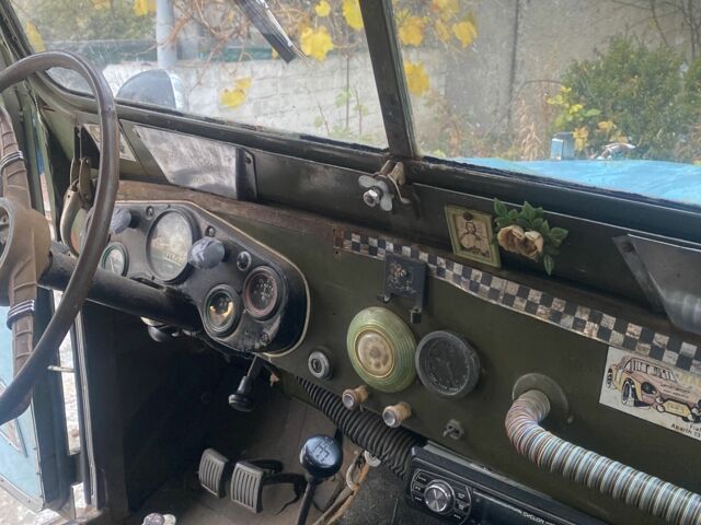Зеленый ГАЗ 69, объемом двигателя 2.4 л и пробегом 925 тыс. км за 1432 $, фото 7 на Automoto.ua