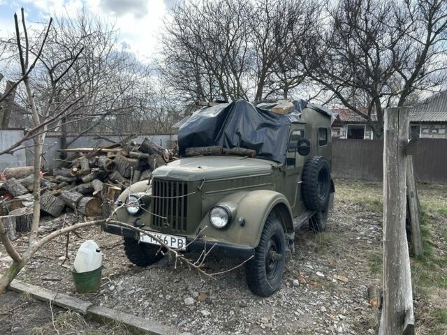 Зеленый ГАЗ 69, объемом двигателя 2.1 л и пробегом 31 тыс. км за 1700 $, фото 1 на Automoto.ua