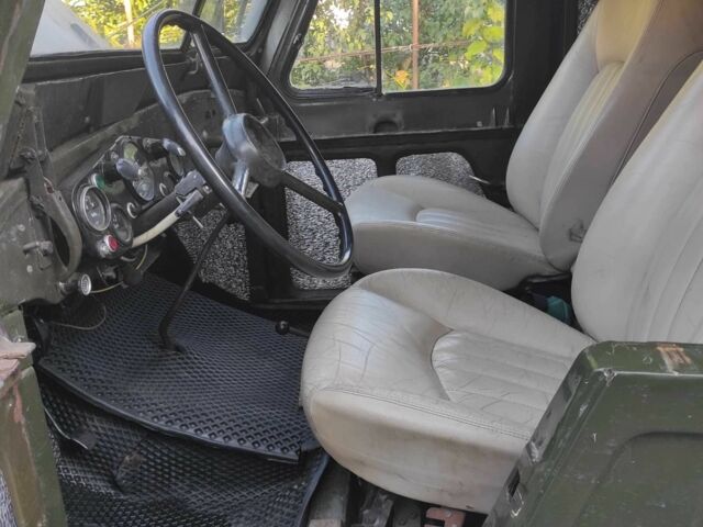 Зеленый ГАЗ 69, объемом двигателя 2.1 л и пробегом 10 тыс. км за 4000 $, фото 4 на Automoto.ua