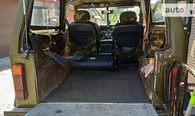 Зеленый ГАЗ 69, объемом двигателя 2.4 л и пробегом 200 тыс. км за 3799 $, фото 7 на Automoto.ua