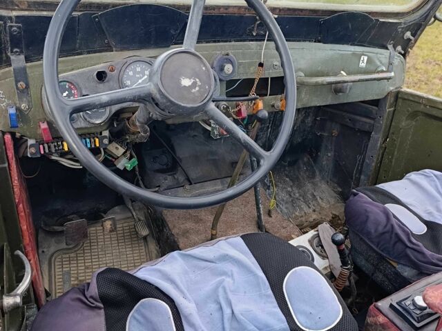 Зеленый ГАЗ 69, объемом двигателя 2.4 л и пробегом 60 тыс. км за 1850 $, фото 4 на Automoto.ua