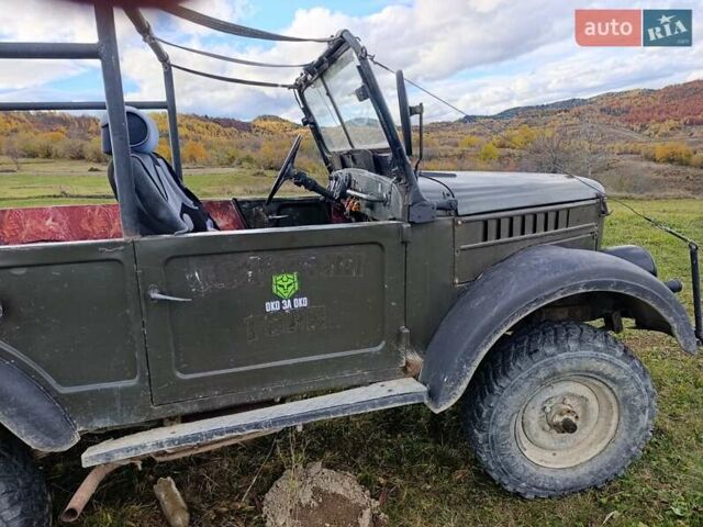 Зеленый ГАЗ 69, объемом двигателя 2.4 л и пробегом 100 тыс. км за 1850 $, фото 2 на Automoto.ua