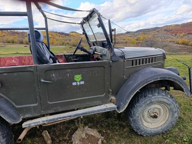 Зеленый ГАЗ 69, объемом двигателя 2.4 л и пробегом 60 тыс. км за 1850 $, фото 6 на Automoto.ua