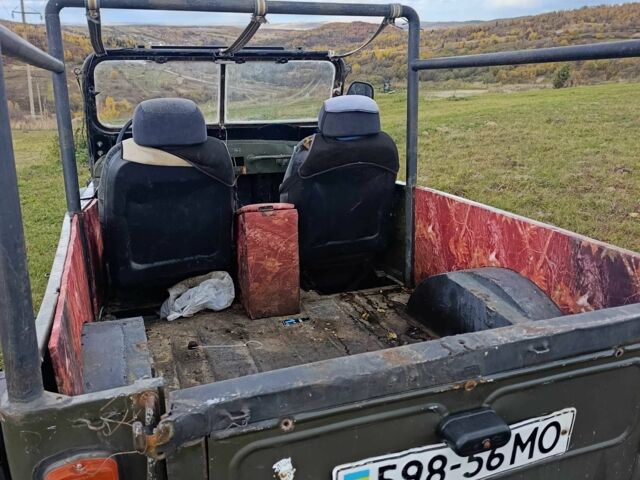 Зеленый ГАЗ 69, объемом двигателя 2.4 л и пробегом 60 тыс. км за 1850 $, фото 5 на Automoto.ua