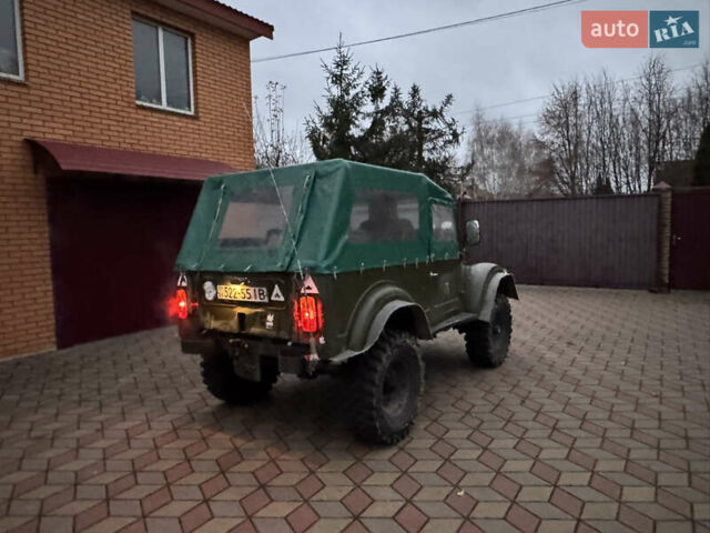 Зеленый ГАЗ 69, объемом двигателя 2.2 л и пробегом 30 тыс. км за 2800 $, фото 4 на Automoto.ua