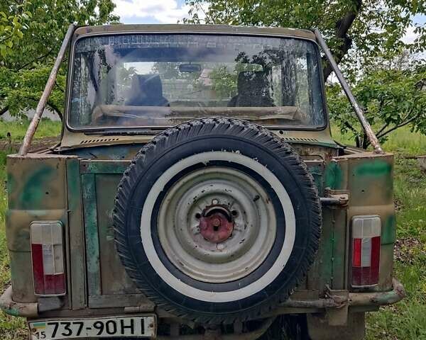 Зеленый ГАЗ 69, объемом двигателя 2.4 л и пробегом 12 тыс. км за 2150 $, фото 7 на Automoto.ua