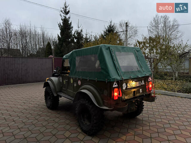 Зеленый ГАЗ 69, объемом двигателя 2.2 л и пробегом 30 тыс. км за 2800 $, фото 5 на Automoto.ua