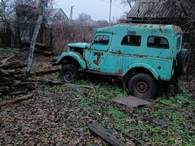 Зеленый ГАЗ 69, объемом двигателя 2.4 л и пробегом 100 тыс. км за 994 $, фото 1 на Automoto.ua