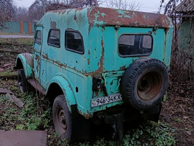 Зеленый ГАЗ 69, объемом двигателя 2.4 л и пробегом 100 тыс. км за 994 $, фото 4 на Automoto.ua