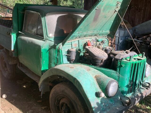 Зеленый ГАЗ 69, объемом двигателя 0 л и пробегом 2 тыс. км за 1150 $, фото 1 на Automoto.ua