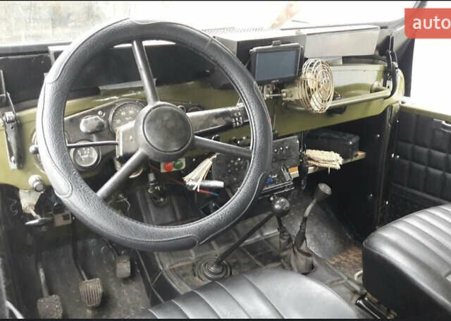 Зеленый ГАЗ 69A, объемом двигателя 2.4 л и пробегом 10 тыс. км за 4200 $, фото 11 на Automoto.ua