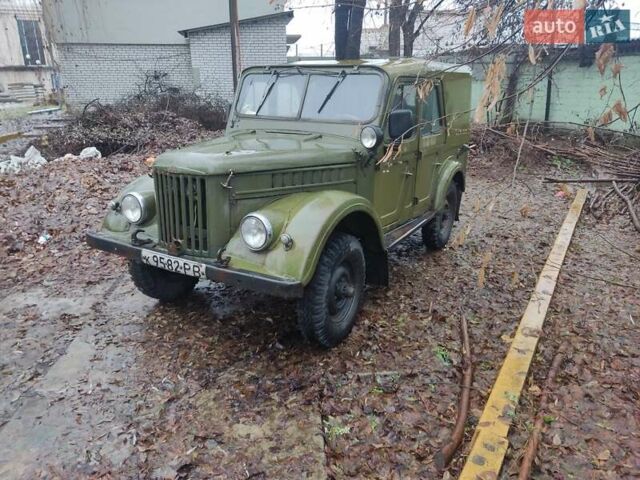 Зеленый ГАЗ 69A, объемом двигателя 2.1 л и пробегом 77 тыс. км за 1300 $, фото 1 на Automoto.ua