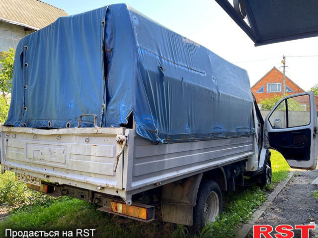 Белый ГАЗ Газель, объемом двигателя 2.9 л и пробегом 220 тыс. км за 1600 $, фото 5 на Automoto.ua