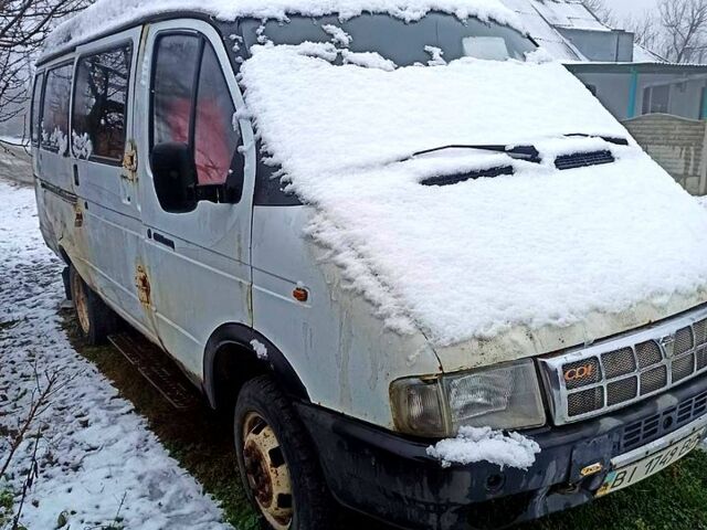 Белый ГАЗ Газель, объемом двигателя 2.4 л и пробегом 220 тыс. км за 520 $, фото 1 на Automoto.ua