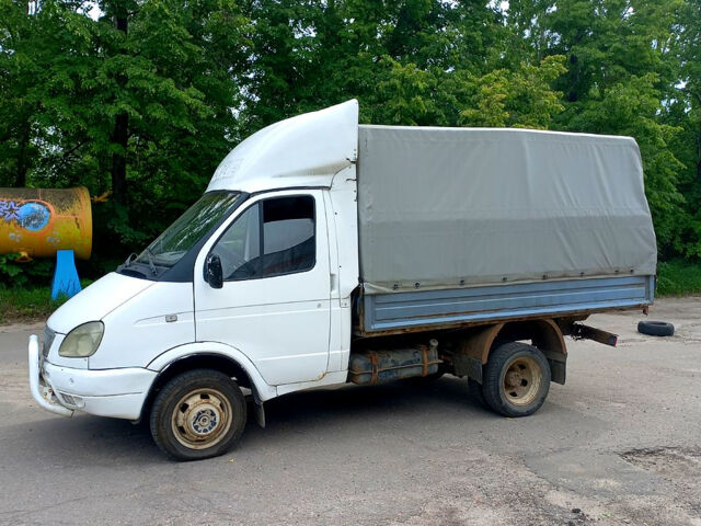 Белый ГАЗ Газель, объемом двигателя 2.5 л и пробегом 288 тыс. км за 3500 $, фото 1 на Automoto.ua