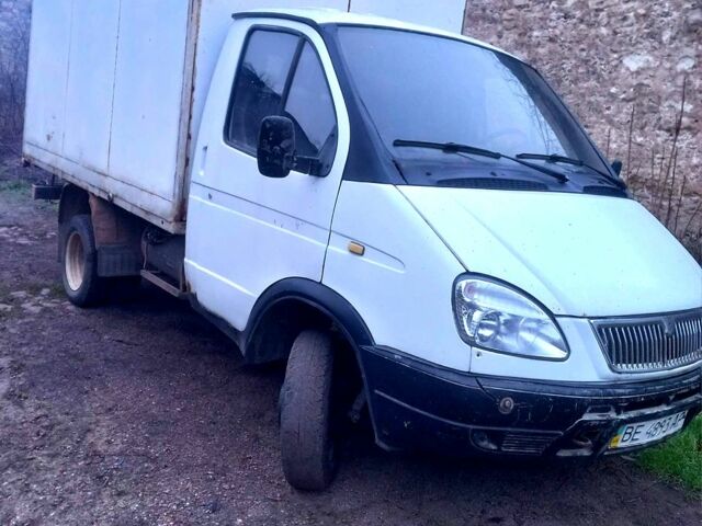 Белый ГАЗ Газель, объемом двигателя 2.5 л и пробегом 214 тыс. км за 1500 $, фото 2 на Automoto.ua