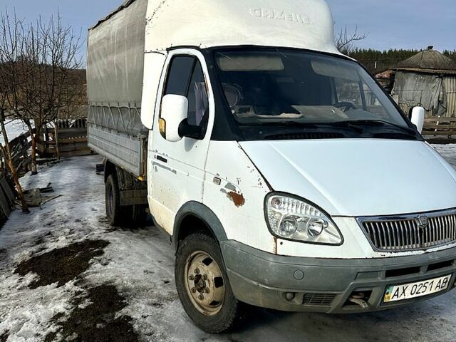 Білий ГАЗ Газель, об'ємом двигуна 3 л та пробігом 321 тис. км за 2500 $, фото 1 на Automoto.ua