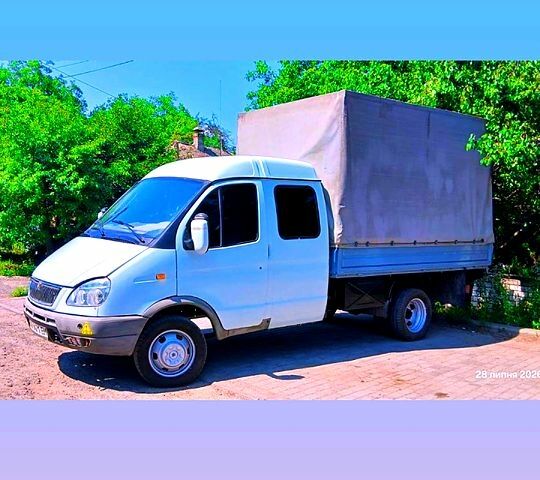 Белый ГАЗ Газель, объемом двигателя 2.9 л и пробегом 296 тыс. км за 4900 $, фото 1 на Automoto.ua