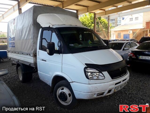 Белый ГАЗ Газель, объемом двигателя 2.5 л и пробегом 270 тыс. км за 3500 $, фото 2 на Automoto.ua