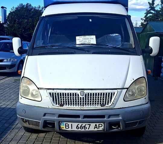 Білий ГАЗ Газель, об'ємом двигуна 2.5 л та пробігом 229 тис. км за 3500 $, фото 1 на Automoto.ua