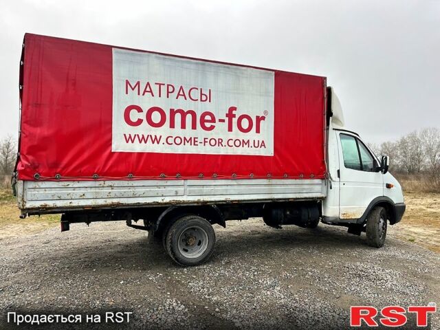 Белый ГАЗ Газель, объемом двигателя 2.3 л и пробегом 190 тыс. км за 3600 $, фото 2 на Automoto.ua