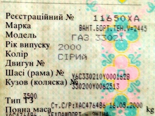 Серый ГАЗ Газель, объемом двигателя 3 л и пробегом 78 тыс. км за 1900 $, фото 7 на Automoto.ua