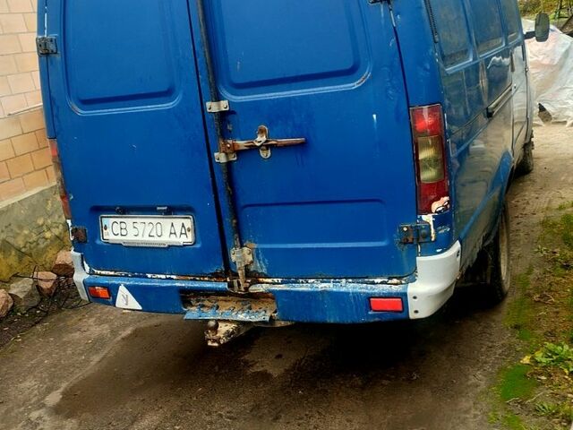 Синий ГАЗ Газель, объемом двигателя 2.3 л и пробегом 123 тыс. км за 1500 $, фото 3 на Automoto.ua
