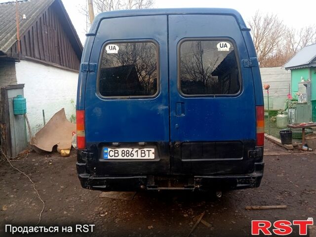 Синий ГАЗ Газель, объемом двигателя 2.3 л и пробегом 135 тыс. км за 1400 $, фото 3 на Automoto.ua