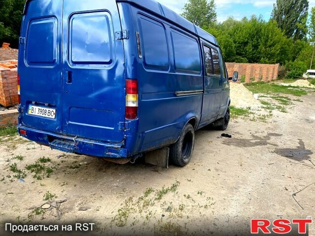 Синий ГАЗ Газель, объемом двигателя 2.9 л и пробегом 100 тыс. км за 1100 $, фото 3 на Automoto.ua